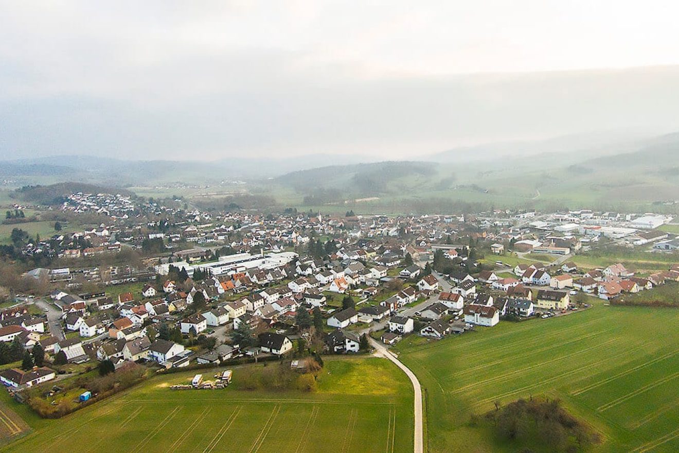 Brensbach von oben